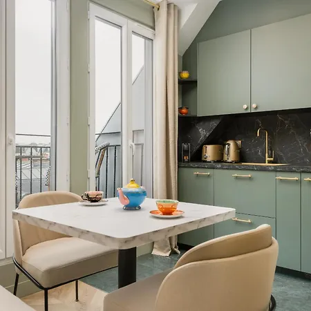 Apartamento Above The Rooftops Eiffel View París