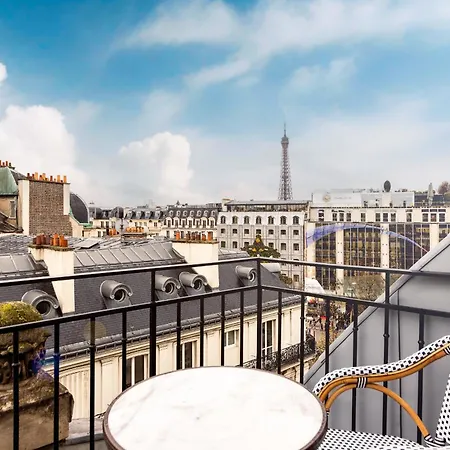 Apartamento Above The Rooftops Eiffel View *